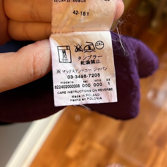 A Line purple dress - size 4 US - Picture 9 of 9